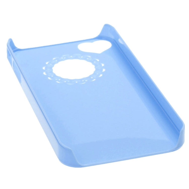 Engraving Flower Soft Smooth Plastic Protective Case for iPhone 4 & 4S