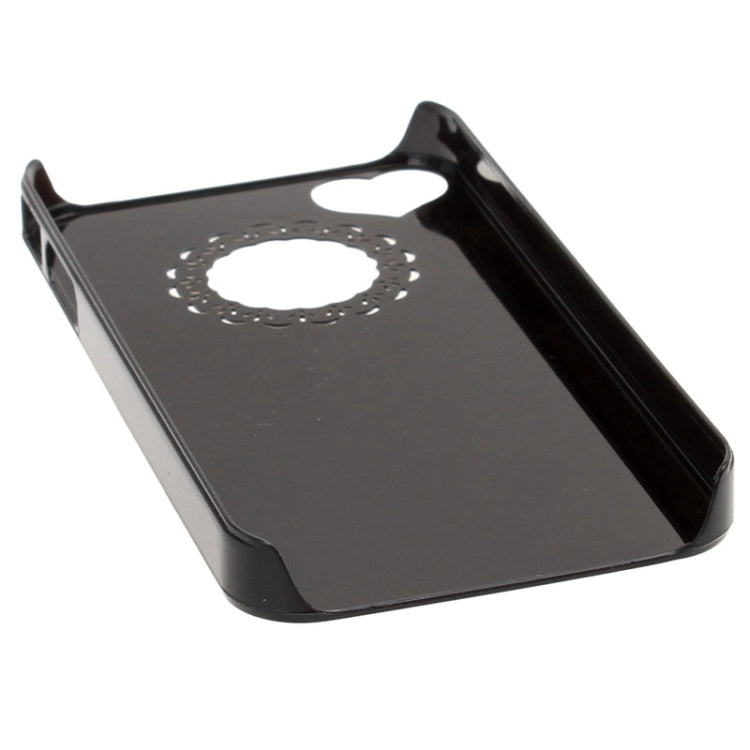 Engraving Flower Soft Smooth Plastic Protective Case for iPhone 4 & 4S
