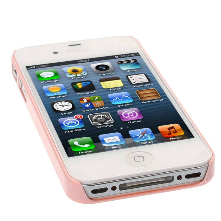 Engraving Flower Soft Smooth Plastic Protective Case for iPhone 4 & 4S