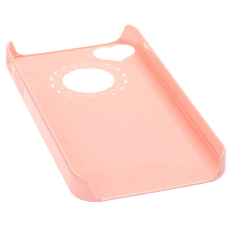 Engraving Flower Soft Smooth Plastic Protective Case for iPhone 4 & 4S