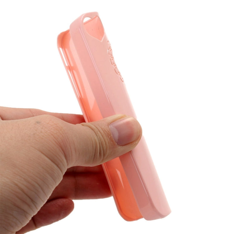 Engraving Flower Soft Smooth Plastic Protective Case for iPhone 4 & 4S