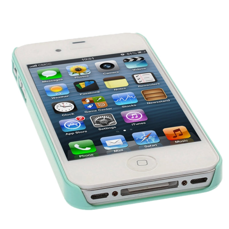Engraving Flower Soft Smooth Plastic Protective Case for iPhone 4 & 4S