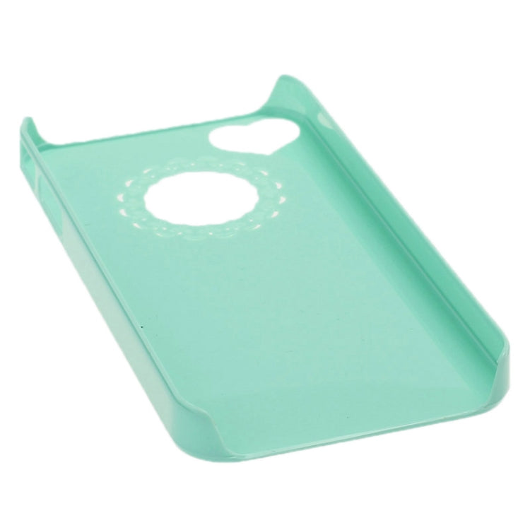 Engraving Flower Soft Smooth Plastic Protective Case for iPhone 4 & 4S