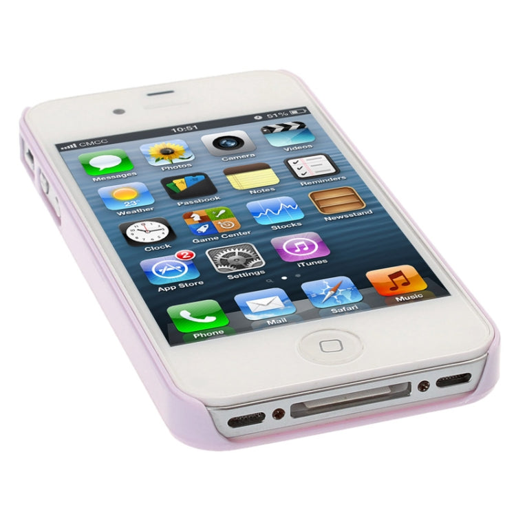Engraving Flower Soft Smooth Plastic Protective Case for iPhone 4 & 4S