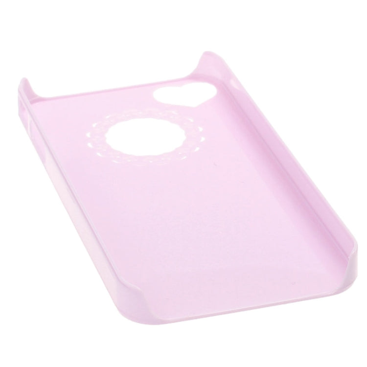 Engraving Flower Soft Smooth Plastic Protective Case for iPhone 4 & 4S