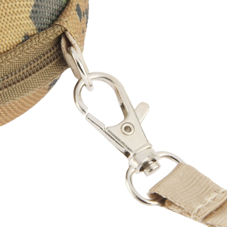 Camouflage Style Carrying Bag Box with Lanyard for Headphone / Earphone