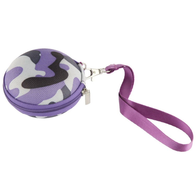Camouflage Style Carrying Bag Box with Lanyard for Headphone / Earphone