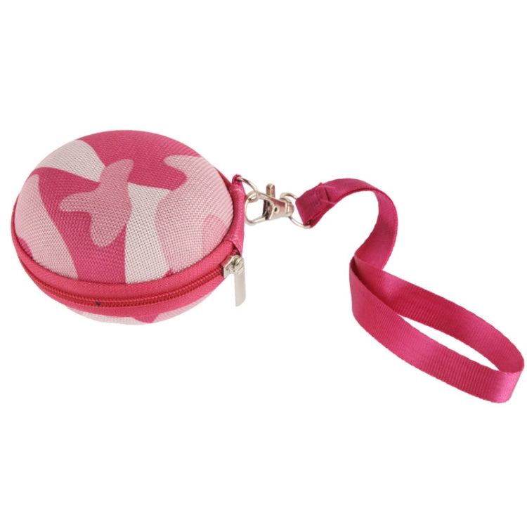 Camouflage Style Carrying Bag Box with Lanyard for Headphone / Earphone