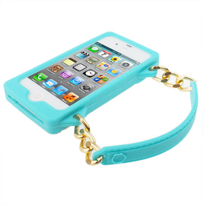 ClichÃ© Series Woman Bag Shape Silicon Case for iPhone 4 & 4S