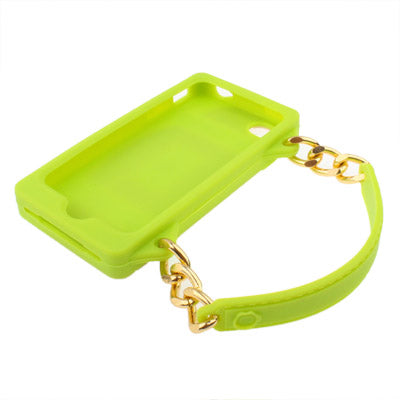 ClichÃ© Series Woman Bag Shape Silicon Case for iPhone 4 & 4S