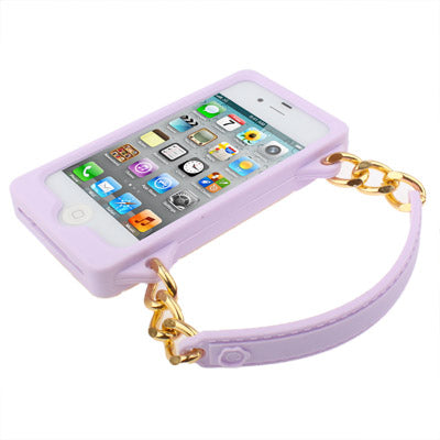 ClichÃ© Series Woman Bag Shape Silicon Case for iPhone 4 & 4S