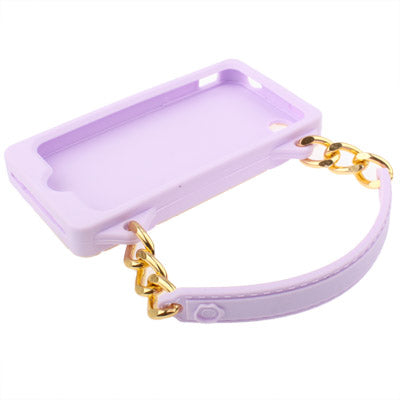 ClichÃ© Series Woman Bag Shape Silicon Case for iPhone 4 & 4S