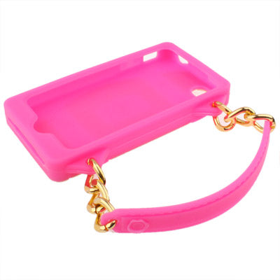 ClichÃ© Series Woman Bag Shape Silicon Case for iPhone 4 & 4S