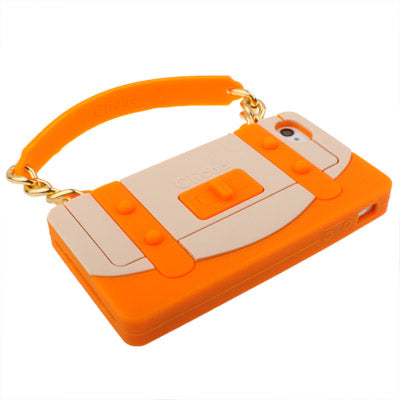 ClichÃ© Series Woman Bag Shape Silicon Case for iPhone 4 & 4S
