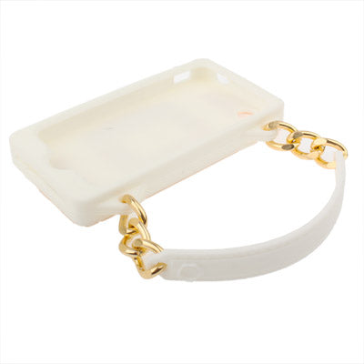 ClichÃ© Series Woman Bag Shape Silicon Case for iPhone 4 & 4S