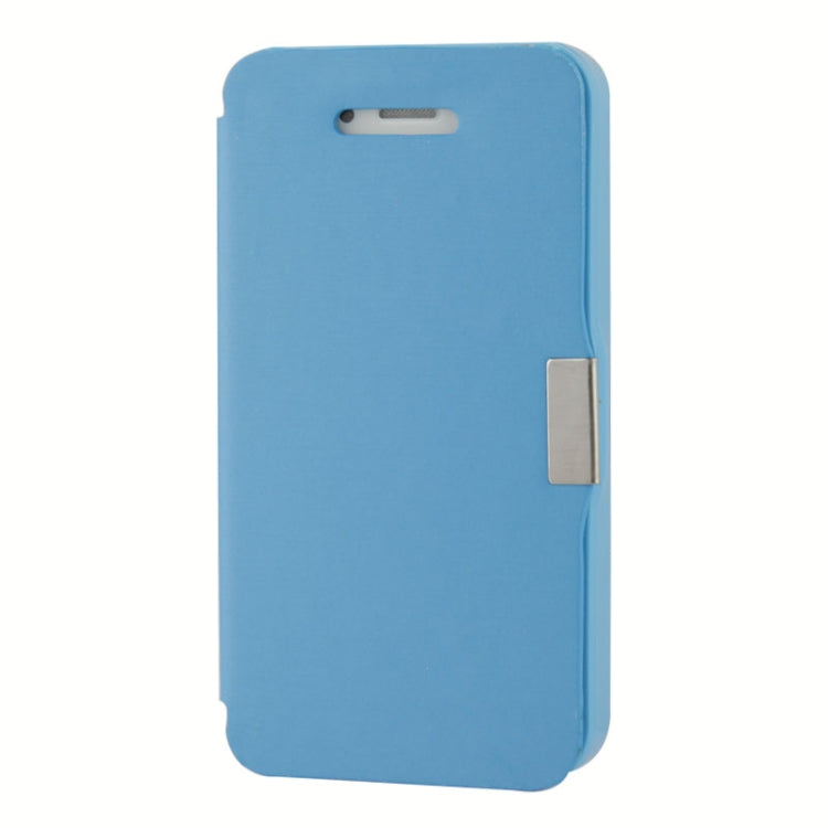 Brush Texture Flip Leather Case with Magnet for iPhone 4 & 4S