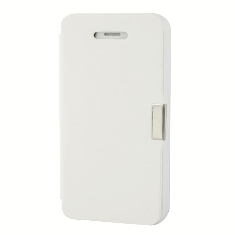Brush Texture Flip Leather Case with Magnet for iPhone 4 & 4S