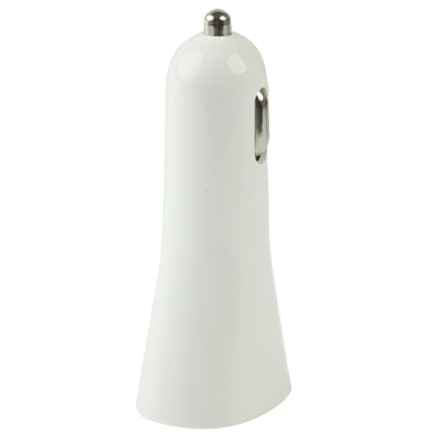 2.1A 2 USB Car Charger, For iPhone, Galaxy, Huawei, Xiaomi, LG, HTC and Other Smart Phones(White)