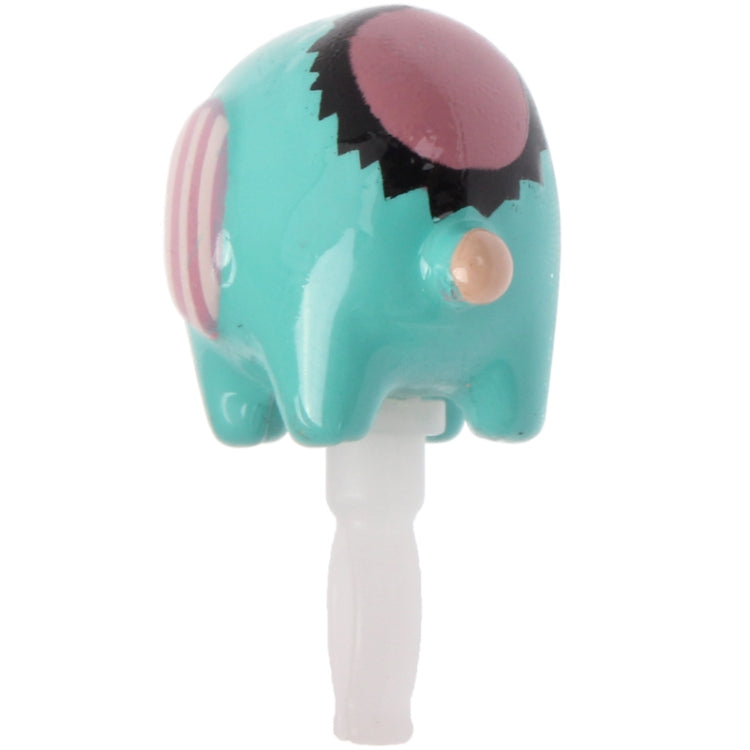 3.5mm Jack Lovely Elephant Style Earphone Anti-dust Plug for iPhone 4S & 4 / iPod / iPad