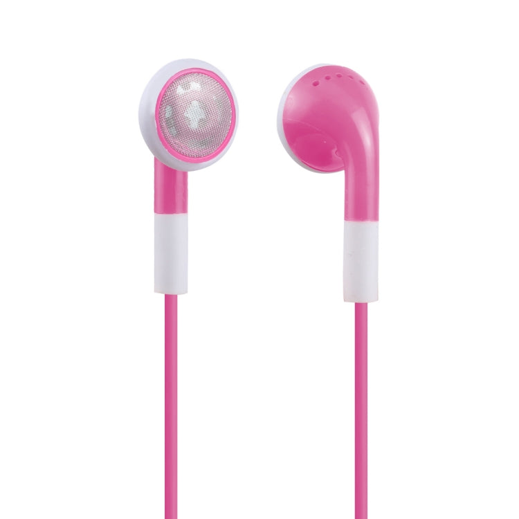 Double Color 3.5mm Stereo Earphone with Volume Control and Mic