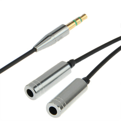 3.5mm Male to 2 Female Splitter Adapter Cable