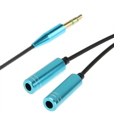 3.5mm Male to 2 Female Splitter Adapter Cable