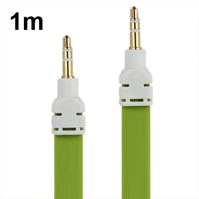 3.5mm Jack Noodles Style Earphone Cable for iPhone 5 / iPhone 4S & 4 / iPad/ iPod/ MP3, Length: 1m