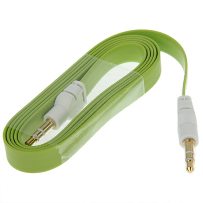 3.5mm Jack Noodles Style Earphone Cable for iPhone 5 / iPhone 4S & 4 / iPad/ iPod/ MP3, Length: 1m