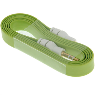 3.5mm Jack Noodles Style Earphone Cable for iPhone 5 / iPhone 4S & 4 / iPad/ iPod/ MP3, Length: 1m