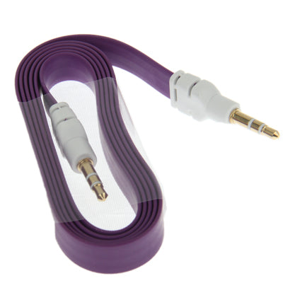 3.5mm Jack Noodles Style Earphone Cable for iPhone 5 / iPhone 4S & 4 / iPad/ iPod/ MP3, Length: 1m