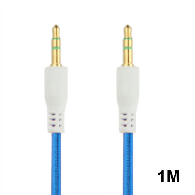 3.5mm Jack Earphone Cable for iPhone/ iPad/ iPod/ MP3, Length: 1m