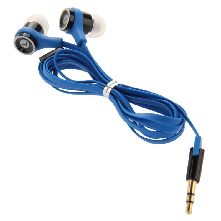 Noodle Style High Performance 3.5mm Jack In-Ear Earphone, Cable Length: about 1.1m
