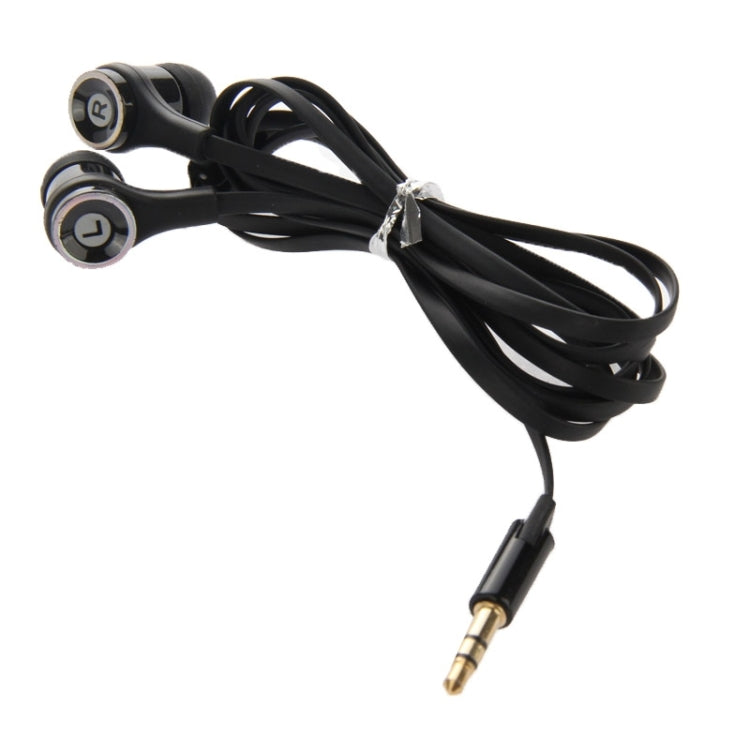 Noodle Style High Performance 3.5mm Jack In-Ear Earphone, Cable Length: about 1.1m