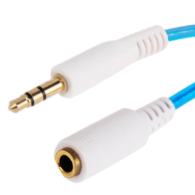 3.5mm Gold Plated Male to Female Jack Earphone Extender Cable, Length: 1m