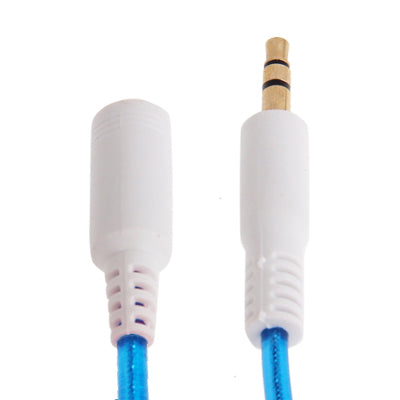 3.5mm Gold Plated Male to Female Jack Earphone Extender Cable, Length: 1m