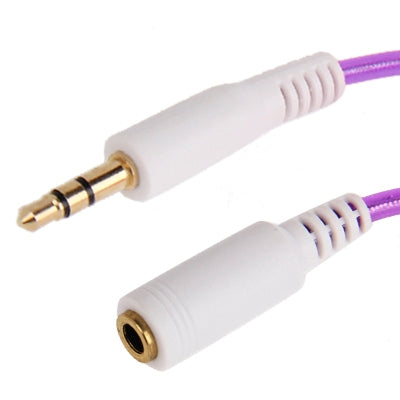 3.5mm Gold Plated Male to Female Jack Earphone Extender Cable, Length: 1m