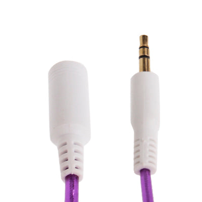 3.5mm Gold Plated Male to Female Jack Earphone Extender Cable, Length: 1m
