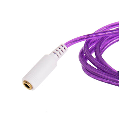 3.5mm Gold Plated Male to Female Jack Earphone Extender Cable, Length: 1m