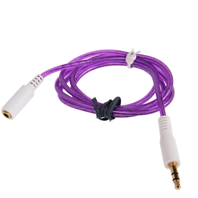 3.5mm Gold Plated Male to Female Jack Earphone Extender Cable, Length: 1m