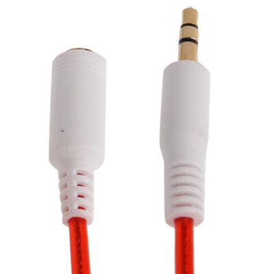 3.5mm Gold Plated Male to Female Jack Earphone Extender Cable, Length: 1m