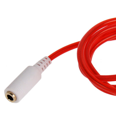 3.5mm Gold Plated Male to Female Jack Earphone Extender Cable, Length: 1m