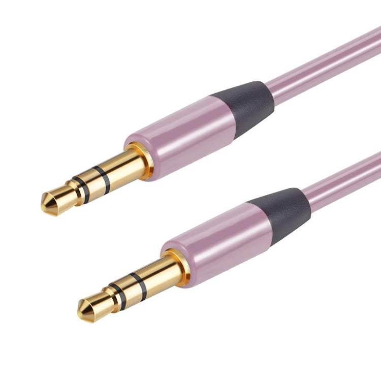 Original  Aux Audio Cable 3.5mm Male to Male, Compatible with Phones, Tablets, Headphones, MP3 Player, Car/Home Stereo & More,(Pink Purple)