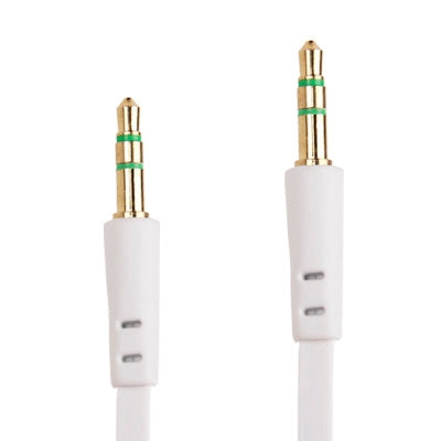 3.5mm Jack Noodle Style Earphone Cable for iPhone/ iPad/ iPod/ MP3, Length: 1m