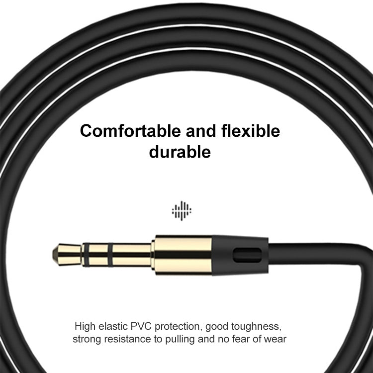 1m Aux Audio Cable 3.5mm Male to Male, Compatible with Phones, Tablets, Headphones, MP3 Player, Car/Home Stereo & More