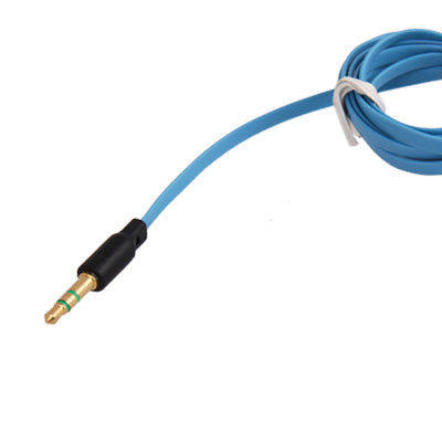 3.5mm Jack Noodle Style Earphone Cable for iPhone/ iPad/ iPod/ MP3, Length: 1m