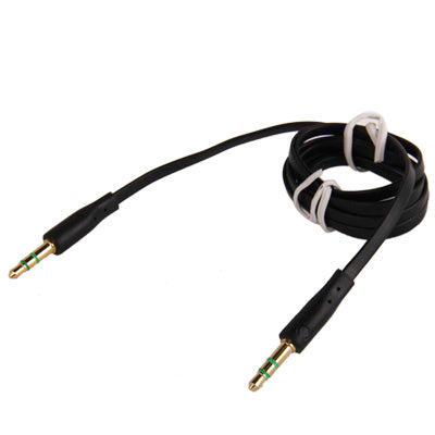 3.5mm Jack Noodle Style Earphone Cable for iPhone/ iPad/ iPod/ MP3, Length: 1m
