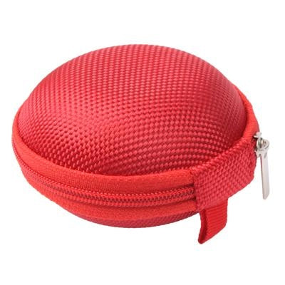 Grid Style Carrying Bag Box for Headphone / Earphone