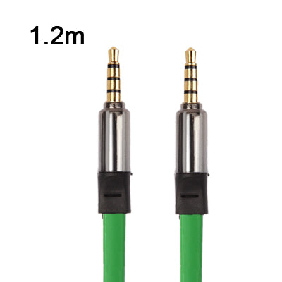 1.2m 3.5mm Jack Candy Color Noodle Style Earphone Cable, For iPad, iPhone, Galaxy, Huawei, Xiaomi, LG, HTC and Other Smart Phones