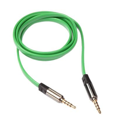 1.2m 3.5mm Jack Candy Color Noodle Style Earphone Cable, For iPad, iPhone, Galaxy, Huawei, Xiaomi, LG, HTC and Other Smart Phones