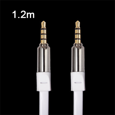 1.2m 3.5mm Jack Candy Color Noodle Style Earphone Cable, For iPad, iPhone, Galaxy, Huawei, Xiaomi, LG, HTC and Other Smart Phones
